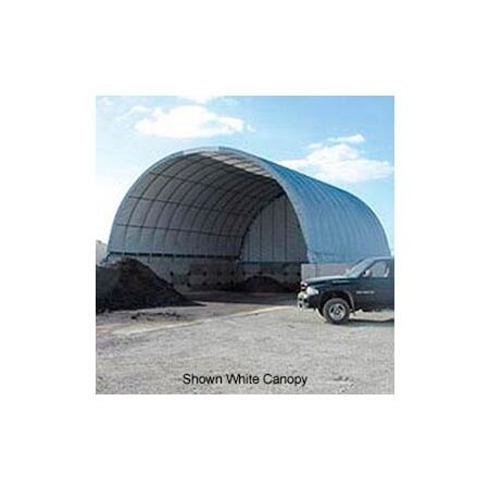 Clearspan Econoline Storage Building 20'W x 12'H x 35'L Green Pony Wall 108297PN